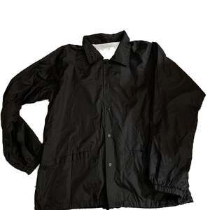 Anderson Paak US COASTGUARD Jacket Mens Small Black Coaches Windbreaker Oxnard J